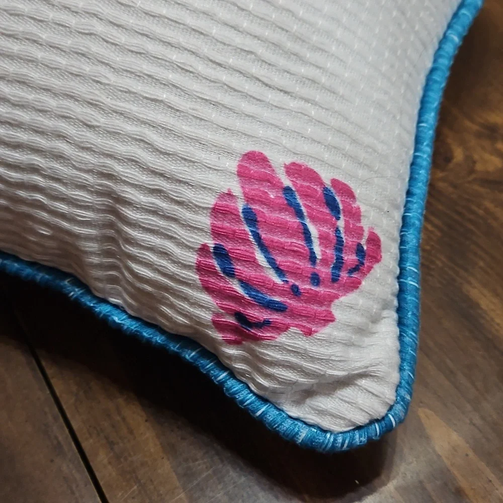 Anthropologie Multicolor Mermaid Accent Pillow